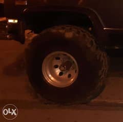 Wheels 15x10 & tires 0