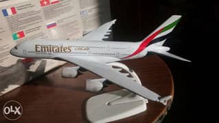 مجسم ماكيت طائرة A380 حديد جميع شركات الطيران