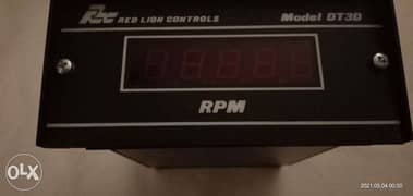 RedLion controls RPM panel meter 0