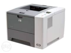 طابعة اتش بي ليزر اسود تطبع من الموبايل (طباعة/برنتر printerHPp3005(hp