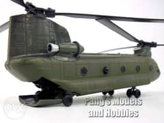 ماكيت طائرة هليكوبتر شينوك حديد تقيل ضخم عالي التفاصيل