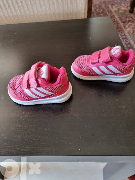 Adidas shoes for girls size 21 3
