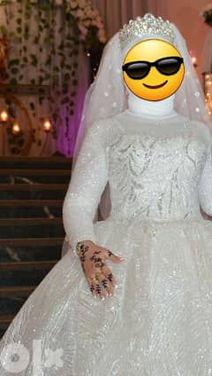 فستان زفاف ليزر