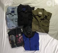 Zara and rebook jackets 0