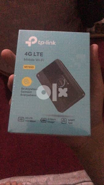 "tplink mifi"  TP-Link M7350 4G Mobile WiFi Router - Black