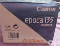 كاميرا canon epoca 135 ياباني بحالة الزيرو