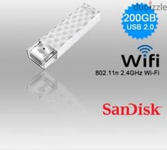 sandisk wireless stick 200 GB