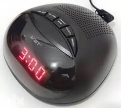VST 901 Radio AM FM Clock Alarm 24H/راديو ٢ موجة ٢ منبه وساعة نظام ٢٤