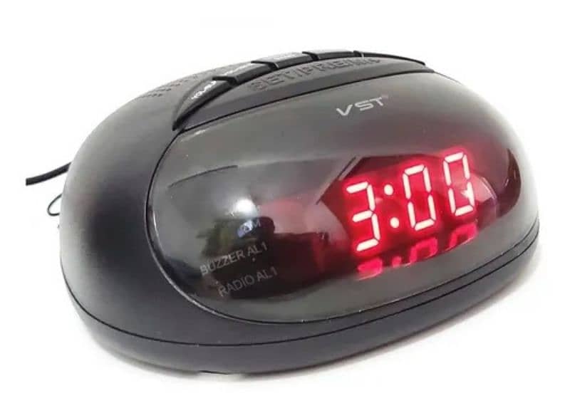 VST 901 Radio AM FM Clock Alarm 24H/راديو ٢ موجة ٢ منبه وساعة نظام ٢٤ 1