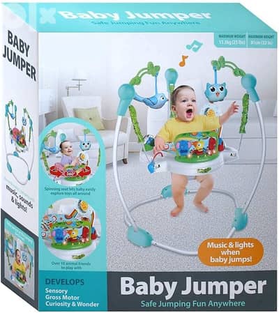 Baby Activity Jumper - لعبة القفز للأطفال مع الموسيقى والالعاب