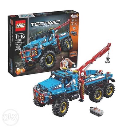 LEGO Technic 6X6 All Terrain Tow Truck 42070 Building Kit One Size Mul