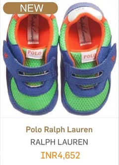 NEW Polo shoes for a kid - Size: 6 USA