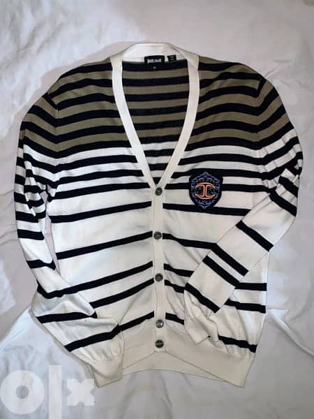 Just Cavalli Cardigan Size Medium In very Good Condition 0