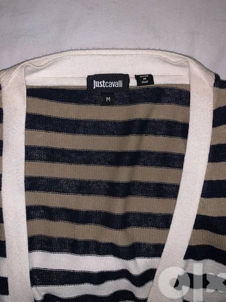 Just Cavalli Cardigan Size Medium In very Good Condition 6