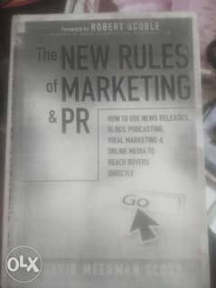 كتاب القواعد الجديده للتسويق. امريكي 0