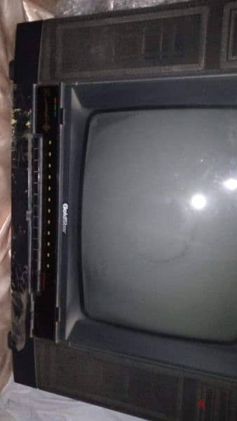 تليفزيون قديم تلى مصر  بداية تصنيع الملون له رموت 1