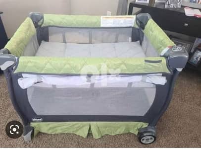 chicco foldable crib