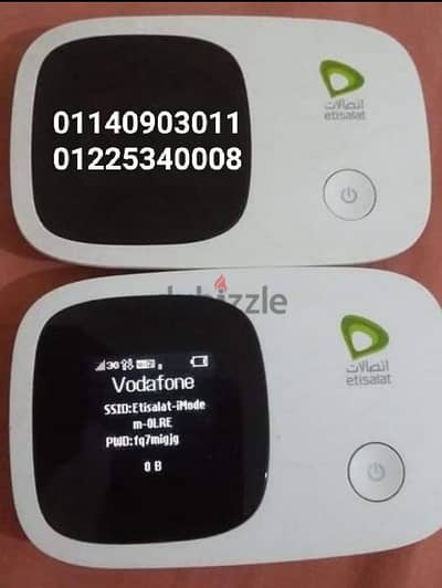 شغال كل الشبكات المصرية روتر نت محمول هواوى اتصالات 3G مستعمل