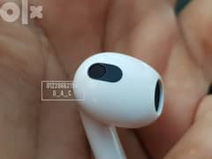 Airpods 3 Left side  فرده واحده يسار إستعمال راقي بدون خدش 0