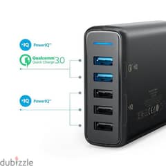 Anker Quick Charge 3.0 63W 5-Port USB