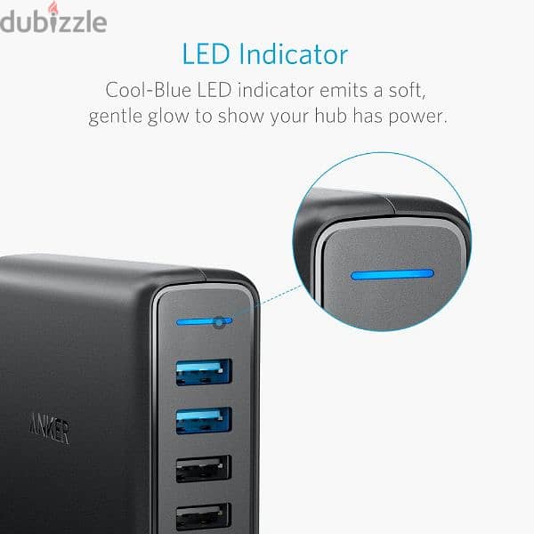 Anker Quick Charge 3.0 63W 5-Port USB 3