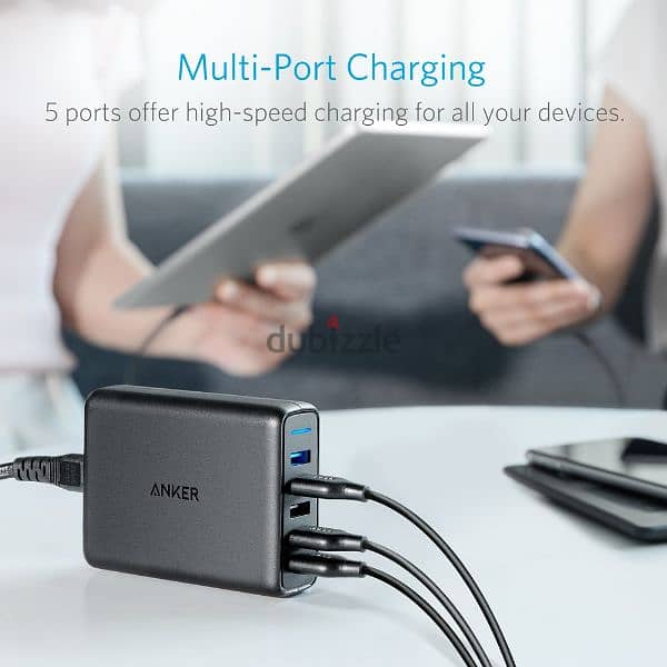Anker Quick Charge 3.0 63W 5-Port USB 5