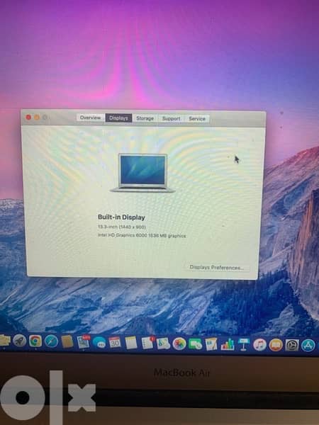 macbook air 13 inch 2017, 128gb , perfect condition 2