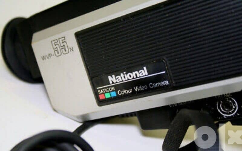 National WVP-55N SATICON Color Video Camera 4