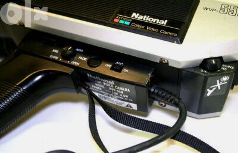 National WVP-55N SATICON Color Video Camera 7