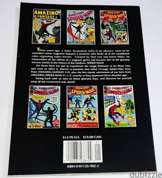 The Amazing Spider-man Masterworks Vol 1 spiderman Comics 1