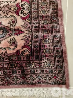 pure indian silk carpet 170×100