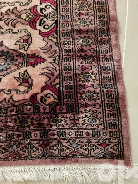 pure indian silk carpet 170×100 0