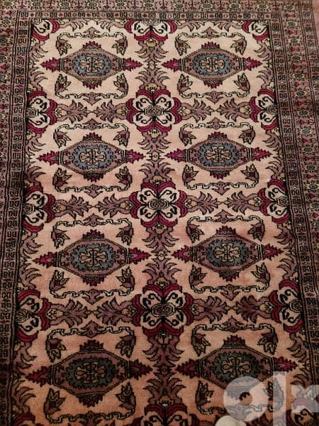 pure indian silk carpet 170×100 2