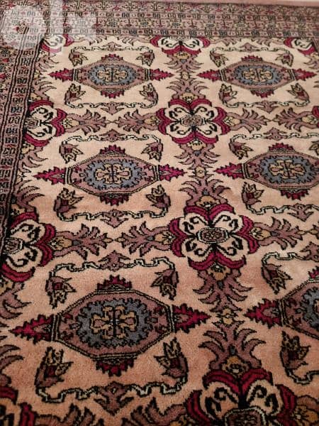 pure indian silk carpet 170×100 4