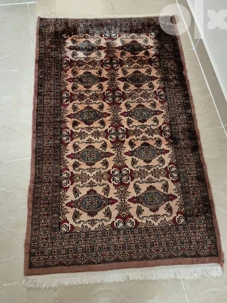 pure indian silk carpet 170×100 5