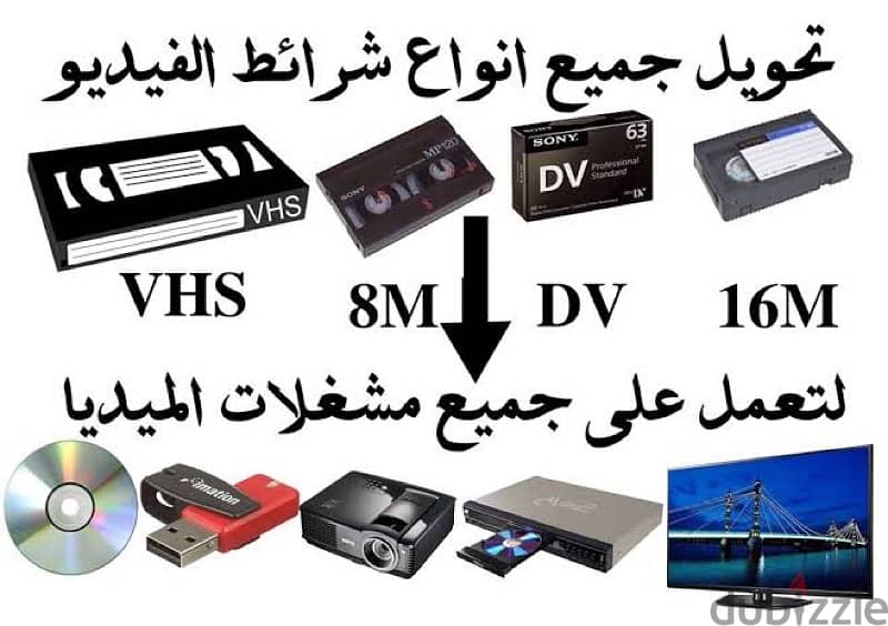 تحويل شرايط فيديو الفلاشه 2