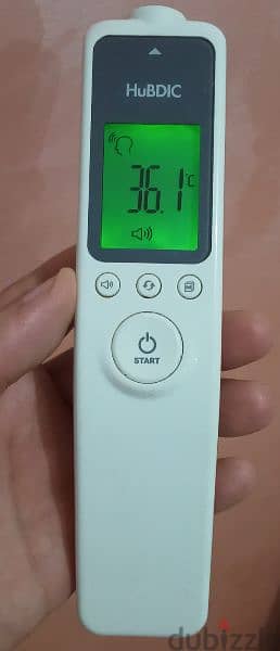 ترمومتر طبي الكتروني قياس حرارة عن بعد انفرا مستعمل اوربي بحالة ممتازة 5
