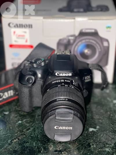 Canon EOS 1300D DSLR بحالة ممتازة مع عدسة 18-55 الأصلية