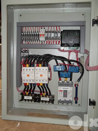 لوحة التحويل الاوتوماتيكي  ATS = Automatic Transfer Switch