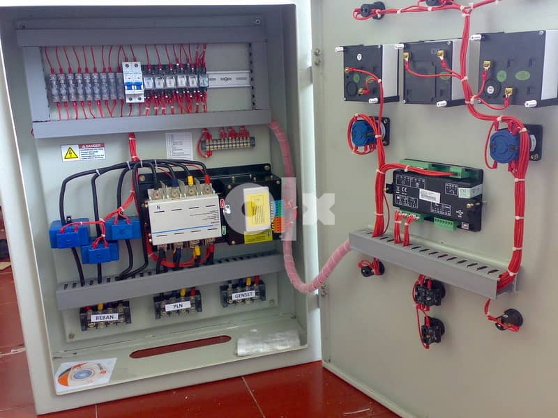 لوحة التحويل الاوتوماتيكي  ATS = Automatic Transfer Switch 4