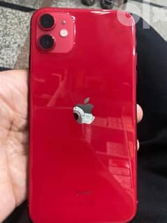 iphone 11 Red battery health 100% 64 0