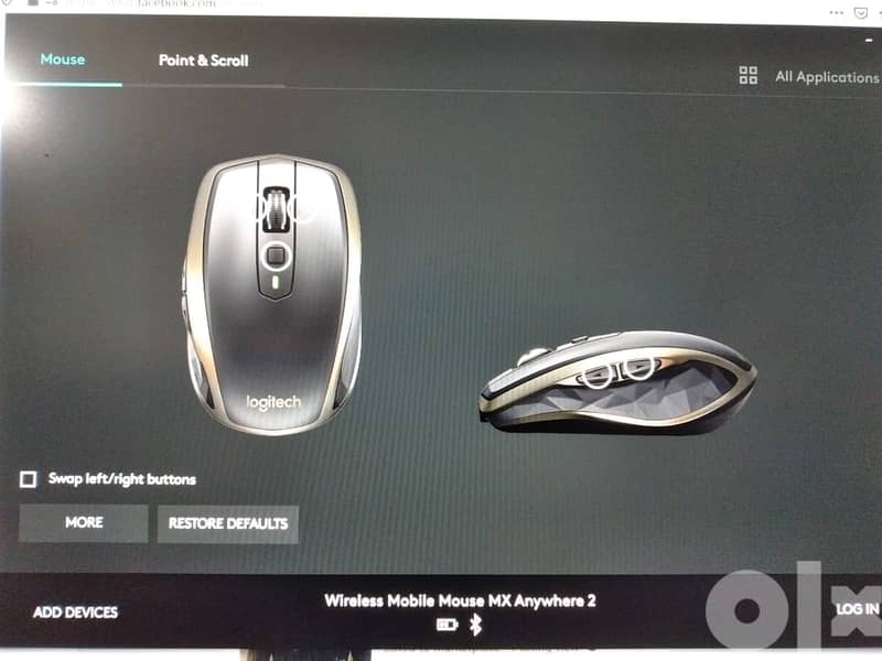 mouse logitech MX anywhere 2 amazon edition bluetooth wirless ماوس لوج 3
