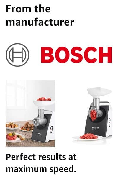 Bosch Meat Mincer 2