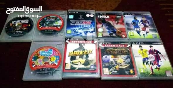 8 العاب بلايستيشن ps3 أصلية ( play station 3 )