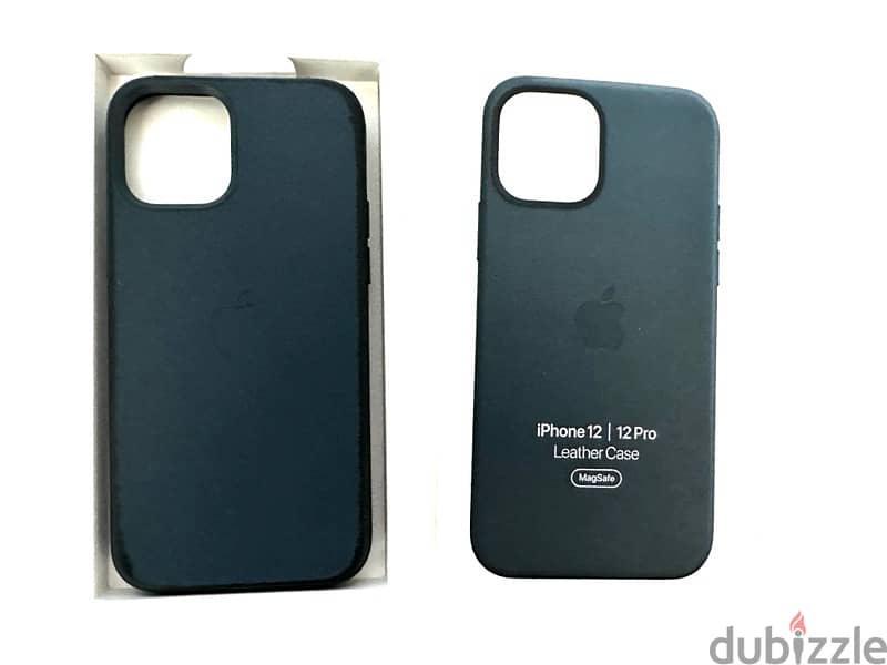 iphone 12 pro blue leather 1
