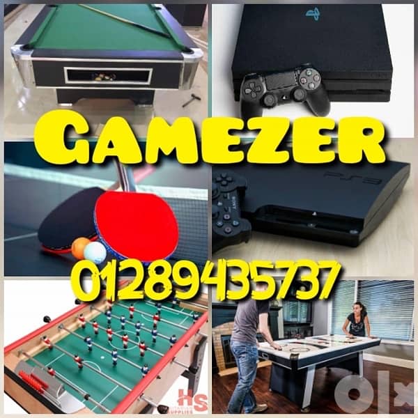 خصومات اخر السنة علي طاولات بلياردو بينج بونج  GAMEZER TanTa 0