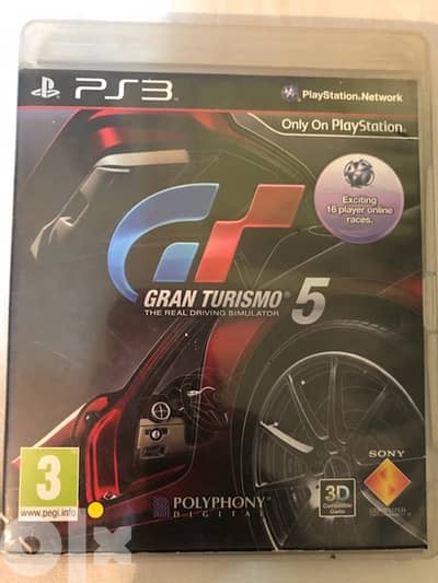 لعبة Gran Turismo 5 لبلاي ستيشن ٣