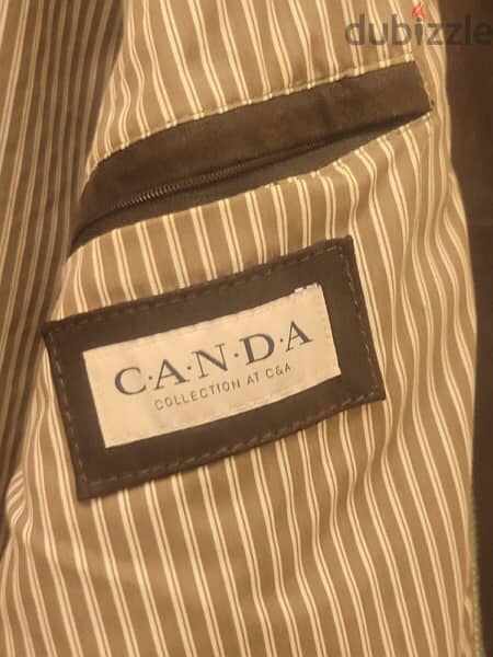 CANDA JACKET BROWN AS NEW SIZE XXL 5