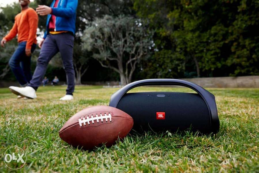 JBL Boombox Waterproof Portable Bluetooth Speaker - Black 3