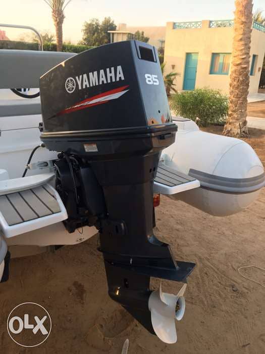 New Yamaha outboard 85 hp 2 stroke 0